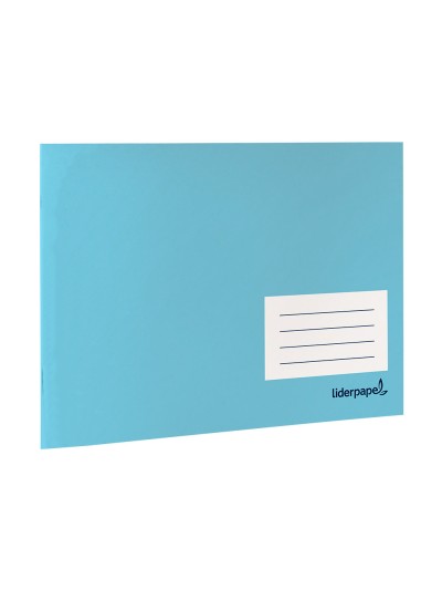 Libreta liderpapel smart a5 apaisada 32h 60g/m2 pauta 2,5 mm con margen