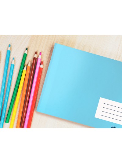 Libreta liderpapel smart a5 apaisada 32h 60g/m2 pauta 2,5 mm con margen