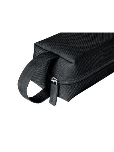 Estuche portatodo liderpapel classic rectangular con asa 210x70mm negro