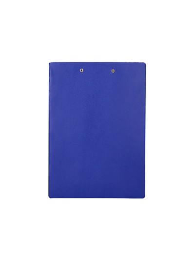 Portanotas q-connect miniclips pvc din a4 azul