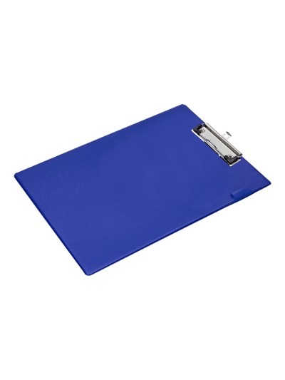 Portanotas q-connect miniclips pvc din a4 azul