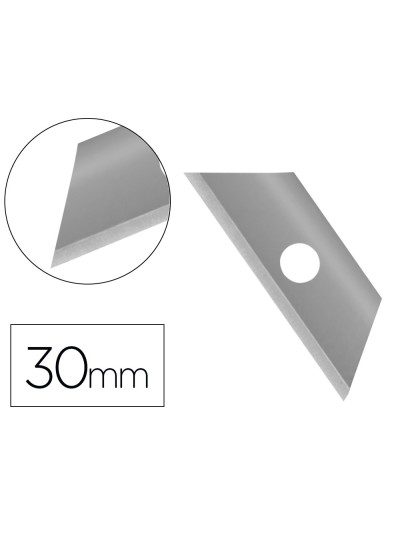 Repuesto cuter q-connect estrecho para modelo kf16818 cuchilla 9 mm blister 10 unidades