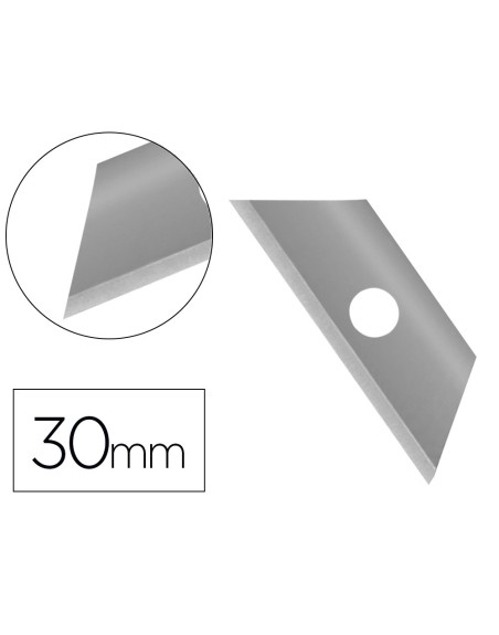 Repuesto cuter q-connect estrecho para modelo kf16818 cuchilla 9 mm blister 10 unidades