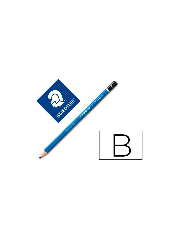 Lapices de grafito staedtler mars lumograph 100 b unidad Lapices de grafito staedtler mars lumograph 100 b unidad