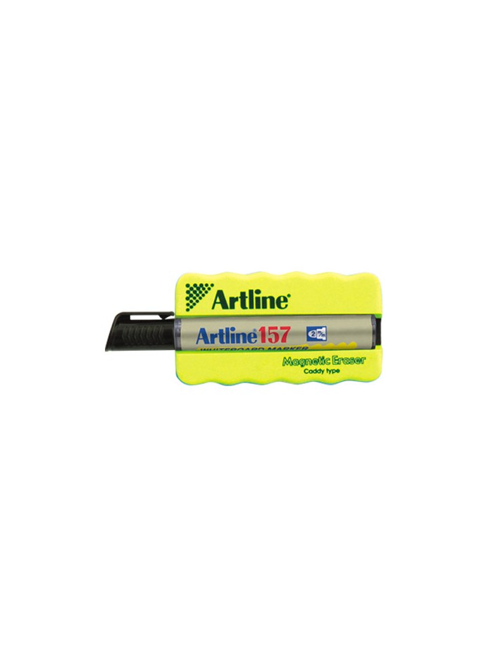 Borrador artline pizarra blanca magnetico con rotulador ek-157 negro Borrador artline pizarra blanca magnetico con rotulador ek-157 negro