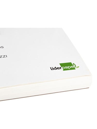 Bloc dibujo liderpapel esbozos espiral a5 148x210 mm 100 hojas 90gr/m2 sin recuadro