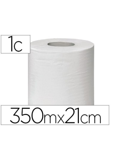 Papel secamanos buga 35x21cm reciclado 1 capa 43 g/m2 350 m