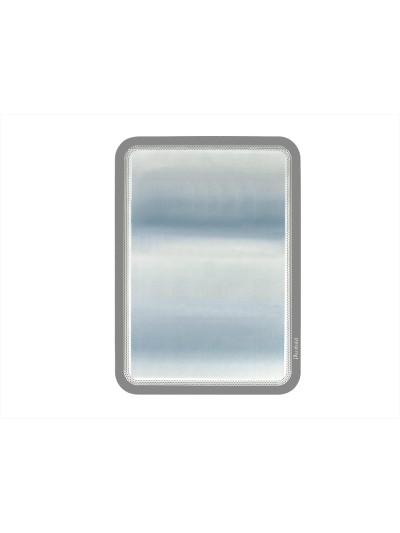 Marco porta anuncios tarifold magneto din a4 dorso adhesivo removible color gris pack de 2 unidades