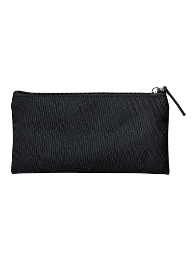 Estuche portatodo liderpapel plano ancho una cremallera 200x100 mm negro