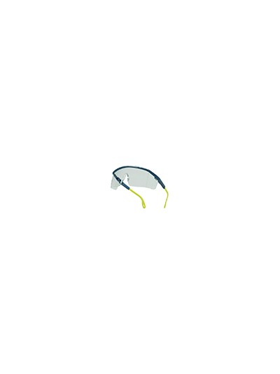 Gafas deltaplus de proteccion policarbonato monobloque incoloro color gris-amarilla uv400