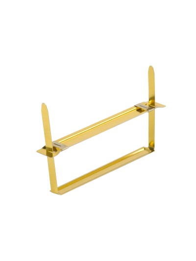 Encuadernador fastener q-connect dorado caja de 50 unidades