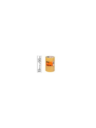 Cinta adhesiva scotch transparente 66 mt x 19 mm pack de 8 unidades