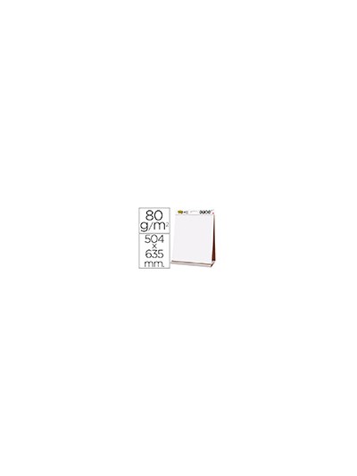 Bloc congreso post-it liso reciclado 504x635 mm 20 hojas 80g/m2