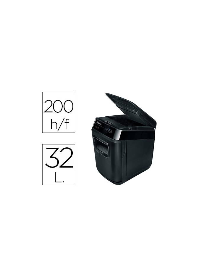 Destructora de documentos fellowes automax 200c capacidad de corte 200 hojas destruye clips tarjetas y cd Destructora de documentos fellowes automax 200c capacidad de corte 200 hojas destruye clips tarjetas y cd