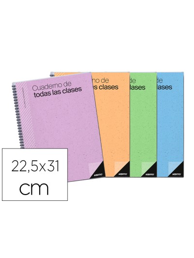 Cuaderno de todas las clases sv additio plan mensual del curso evaluacion continua y programacion semanal 22,5x31cm