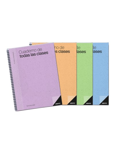 Cuaderno de todas las clases sv additio plan mensual del curso evaluacion continua y programacion semanal 22,5x31cm