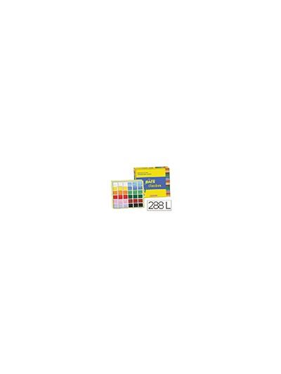 Lapices cera dacs classbox caja de 288 unidades 12 colores surtidos