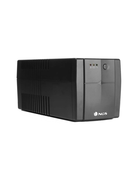 Sai ngs fortress 1500 v2 bateria 1200 va con 4 tomas corriente schuko plug off line ups 720w funcion avr