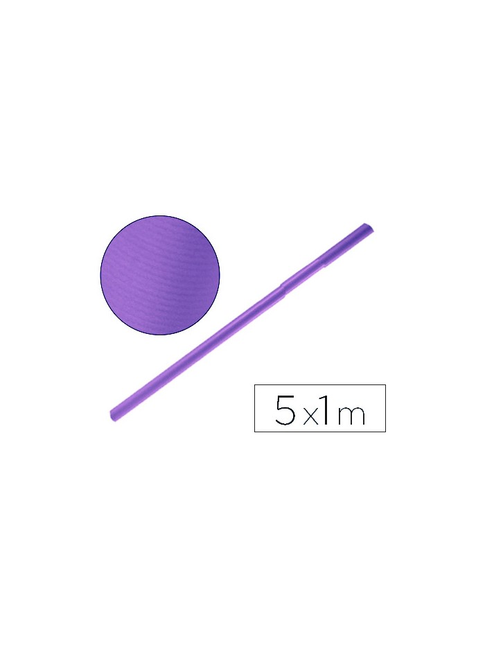 Papel kraft liderpapel violeta rollo 5x1 mt Papel kraft liderpapel violeta rollo 5x1 mt