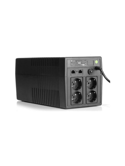 Sai ngs fortress 1500 v2 bateria 1200 va con 4 tomas corriente schuko plug off line ups 720w funcion avr