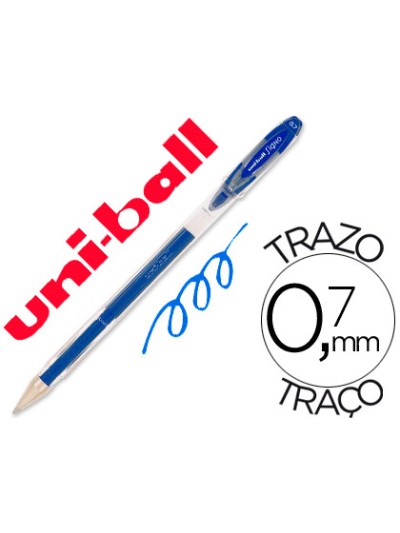 Boligrafo uni-ball roller um-120 signo 0,7 mm tinta gel color azul