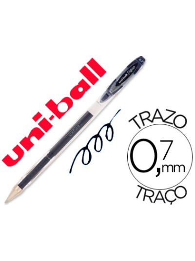 Boligrafo uni-ball roller um-120 signo 0,7 mm tinta gel color negro
