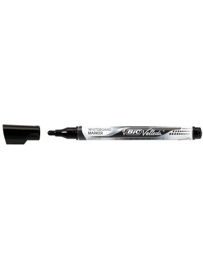 Rotulador bic velleda liquid pocket punta redonda 2,2 mm negro