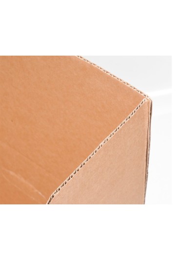 Caja para embalar q-connect americana con fondo automaticocarton canal simple 3 mm colorcolor kraft 210x170x110 mm