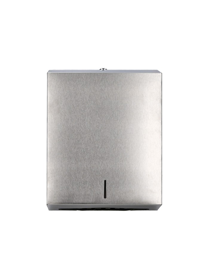 Dispensador q-connect de toallitas de papel acero inoxidable 283x100x365 mm Dispensador q-connect de toallitas de papel acero inoxidable 283x100x365 mm