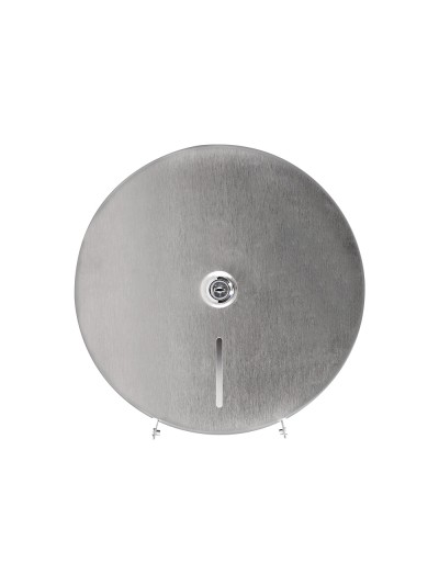 Dispensador q-connect de papel higienico jumbo acero inoxidable 115x254x265 mm