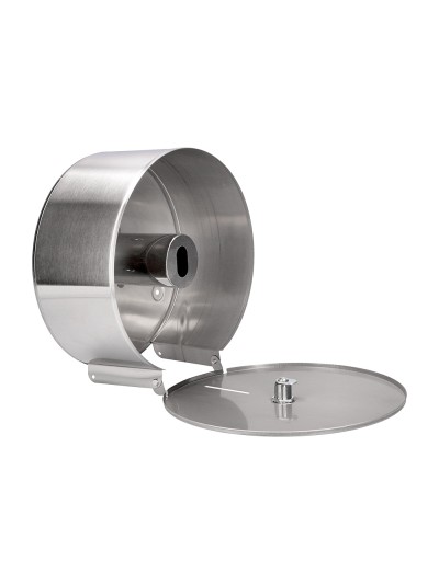 Dispensador q-connect de papel higienico jumbo acero inoxidable 115x254x265 mm