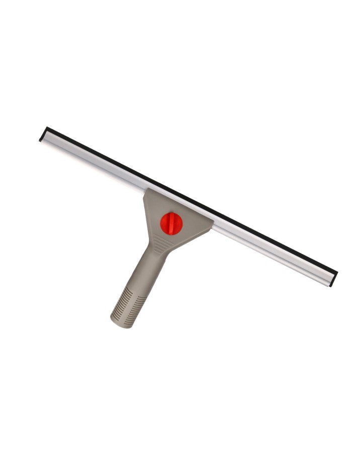 Limpiaventanas q-connect industrial mango de acero y hoja limpiadora de plastico de 40 cm de ancho Limpiaventanas q-connect industrial mango de acero y hoja limpiadora de plastico de 40 cm de ancho
