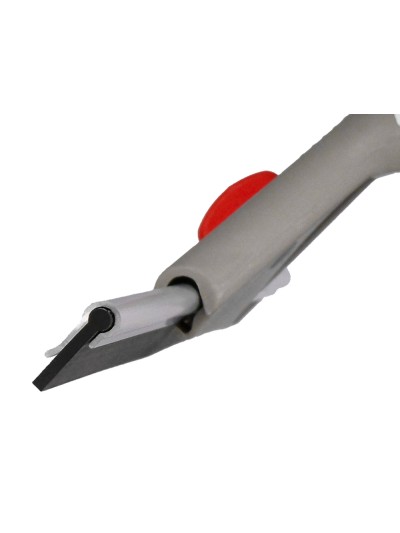 Limpiaventanas q-connect industrial mango de acero y hoja limpiadora de plastico de 40 cm de ancho