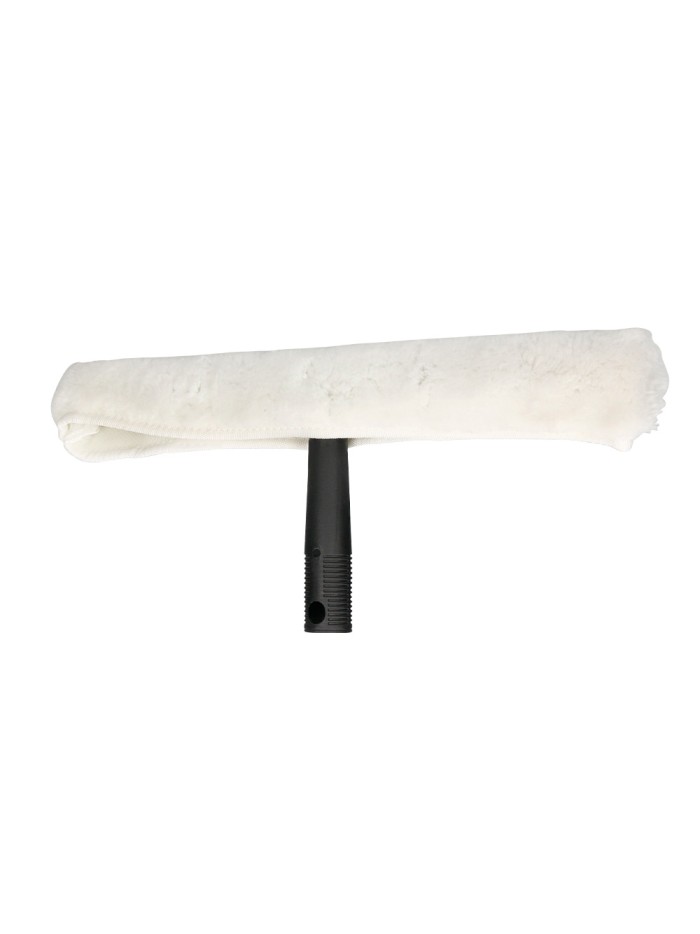 Limpiaventanas q-connect industrial mango de plastico y hoja limpiadora de 40 cm de ancho