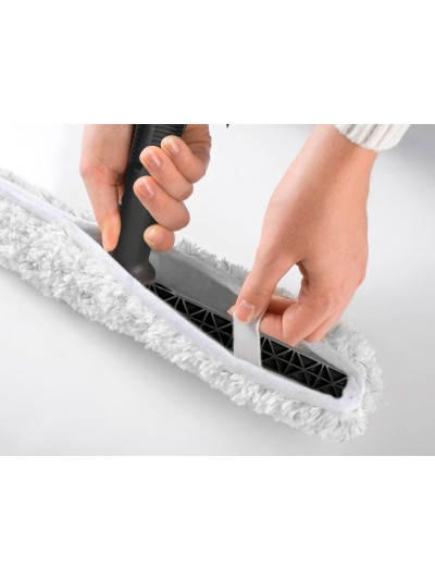 Limpiaventanas q-connect industrial mango de plastico y hoja limpiadora de 40 cm de ancho