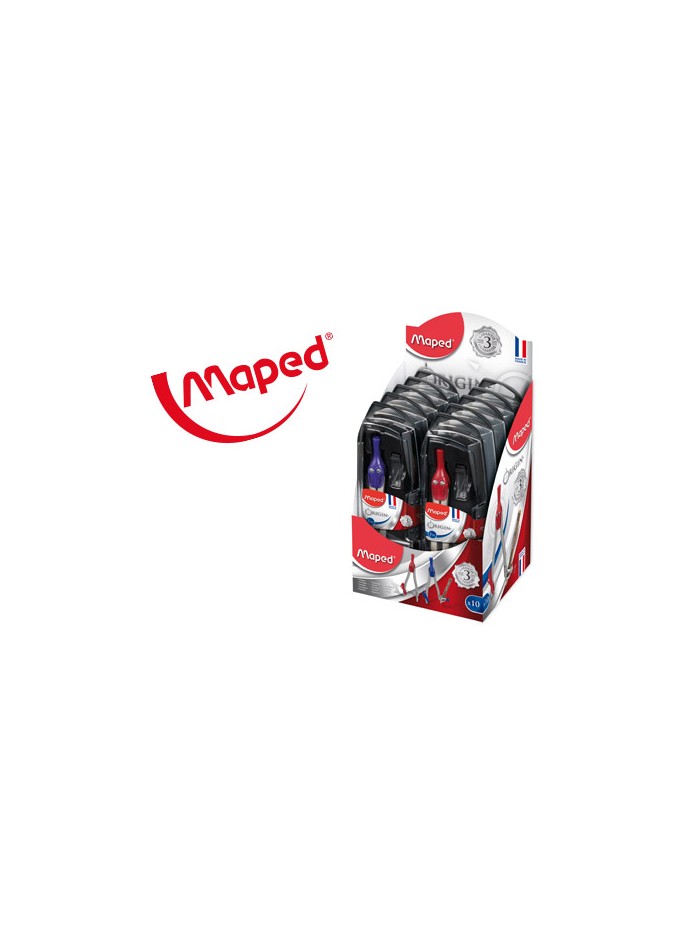 Compas maped 305811 con adaptador y estuche de minas Compas maped 305811 con adaptador y estuche de minas