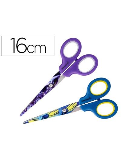 Tijera liderpapel x-games 16cm unidad