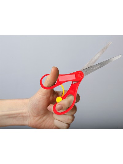 Tijera liderpapel 15 cm con resorte para facilitar el corte unidad