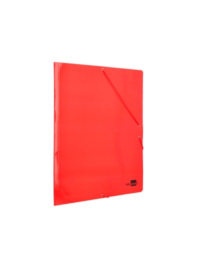Carpeta liderpapel gomas din a3 tres solapas carton plastificado 800 gr colores surtidos