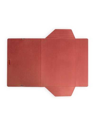Carpeta liderpapel gomas din a3 tres solapas carton plastificado 800 gr colores surtidos