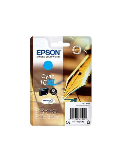 Ink-jet epson 16xl wf2010w wf2510wf wf2520nf wf2530wf wf2540wf cian 450 pag