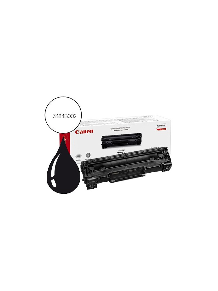 Toner canon laser crg 725 negro lbp6000 lbp6000b lbp6020 lbp6020b 1600 pag Toner canon laser crg 725 negro lbp6000 lbp6000b lbp6020 lbp6020b 1600 pag