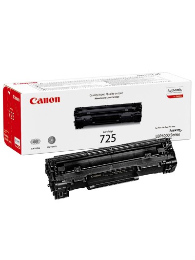 Toner canon laser crg 725 negro lbp6000 lbp6000b lbp6020 lbp6020b 1600 pag