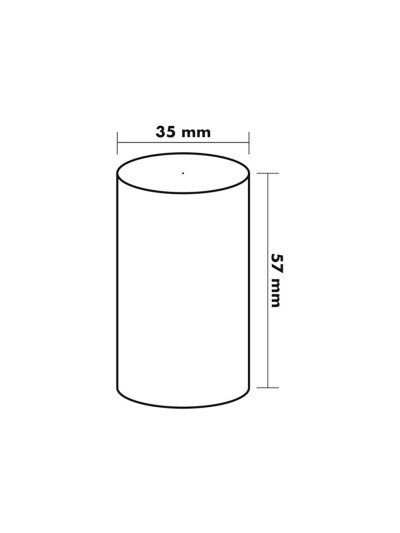 Rollo sumadora termico q-connect 57 mm ancho x 35 mm diametro para tpv sin bisfenola