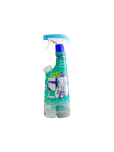 Limpiador multiusos concentralia pro bioalcohol uso cocinas y sanitarios botella de 425 ml