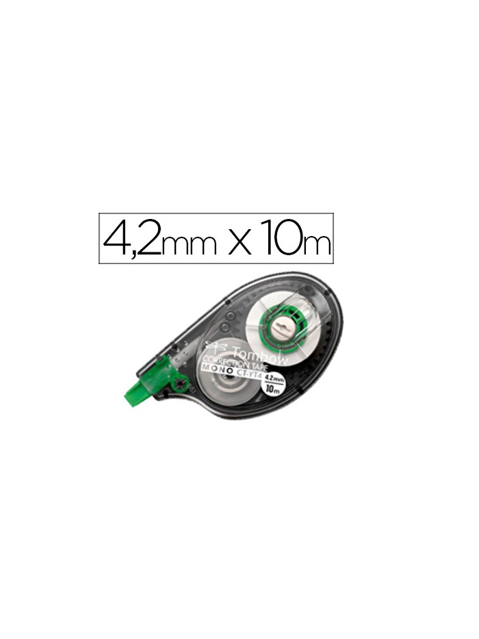 Corrector tombow mono ct-yt4 cinta 4,2 mm x 10 mt Corrector tombow mono ct-yt4 cinta 4,2 mm x 10 mt