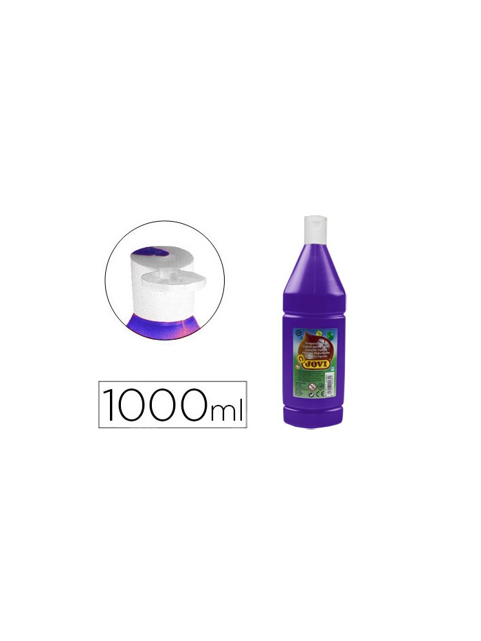Tempera liquida jovi escolar 1000 ml violeta Tempera liquida jovi escolar 1000 ml violeta