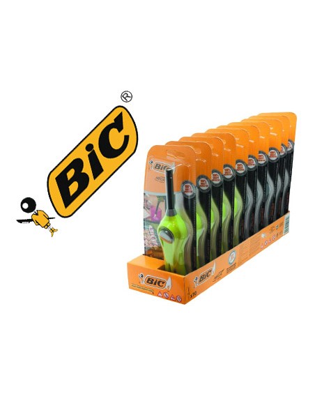 Encendedor bic megalighter multiusos con gancho retractil