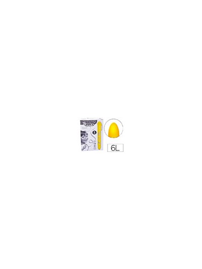Barra de maquillaje jovi twist make-up amarillo caja de 5 unidades