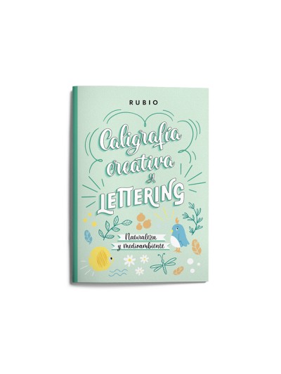Cuaderno rubio lettering caligrafia creativa naturaleza y medio ambiente